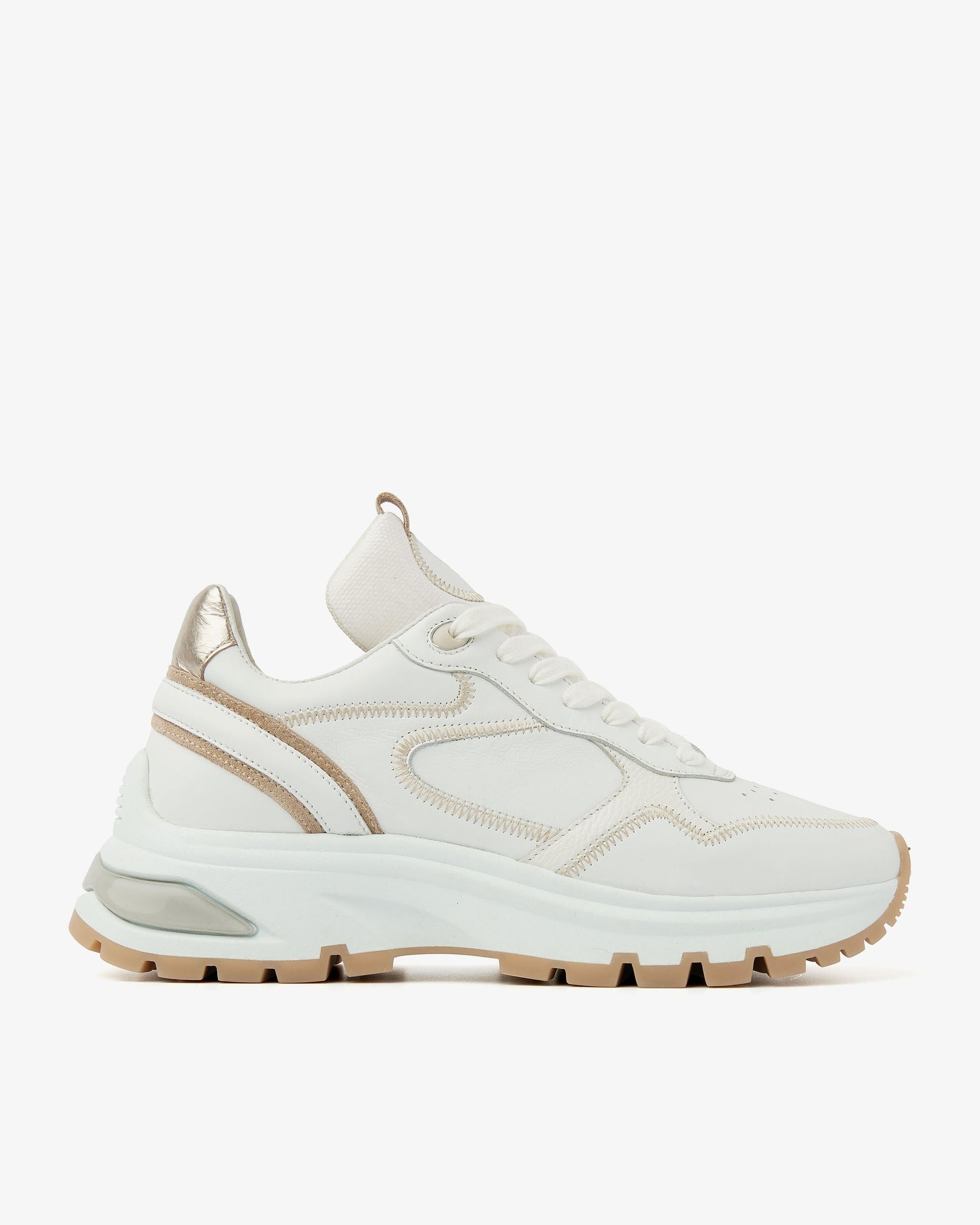 VIA VAI witte dames sneakers Liz Dulce