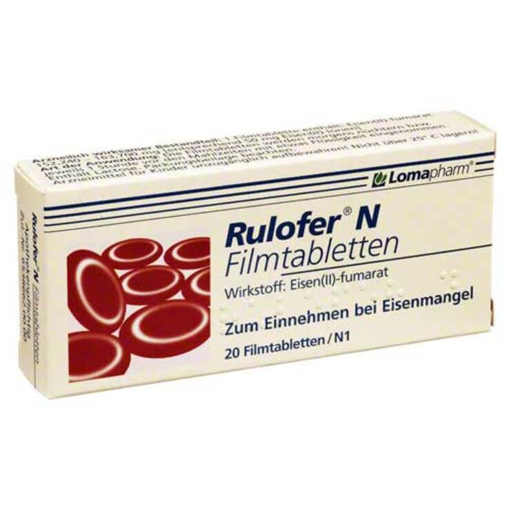 Rulofer N Filmtabletten, 20 St