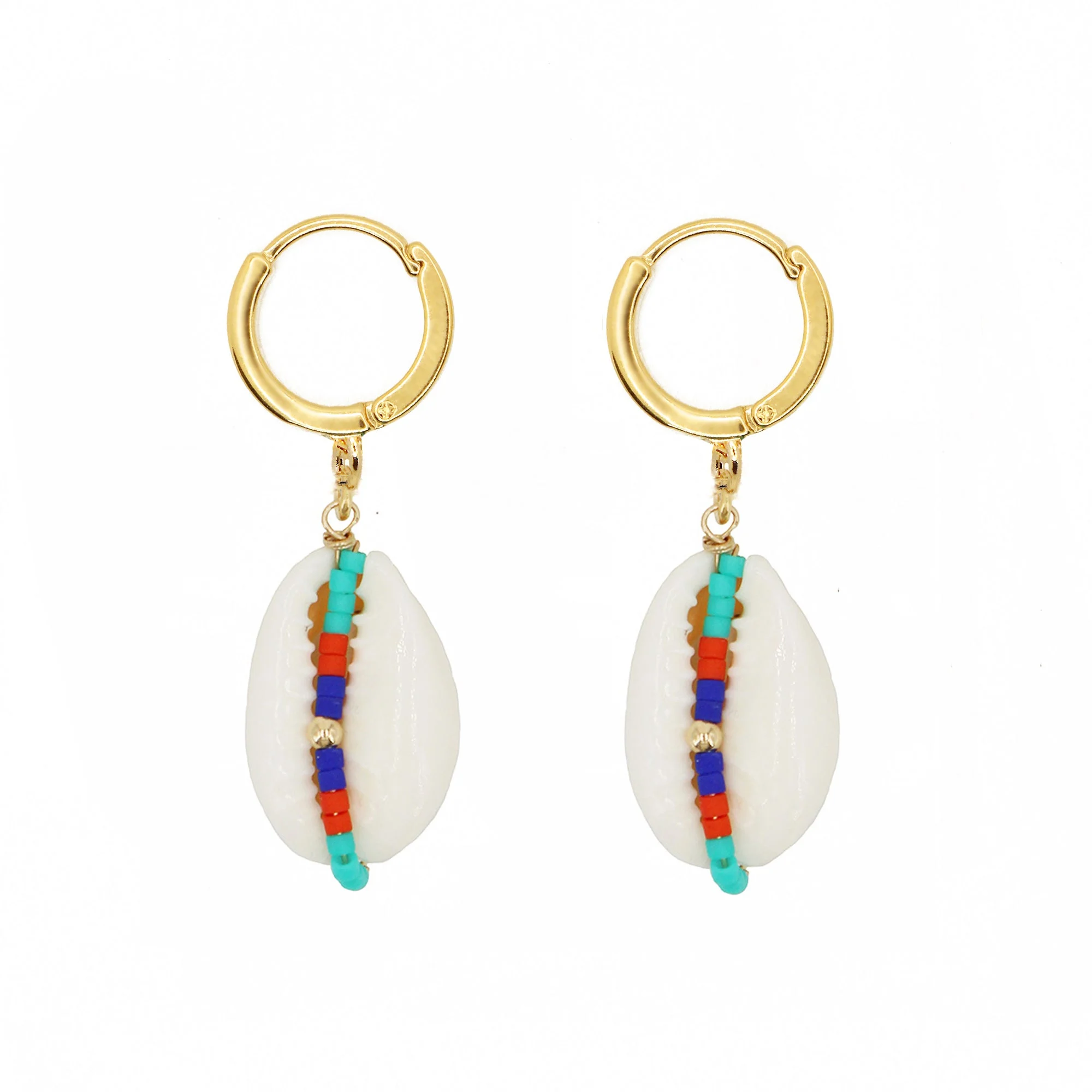 FIDJI - Boucles d'oreilles | Doré
