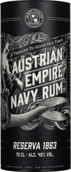 AUSTRIAN EMPIRE NAVY RUM RESERVA 1863 70CL