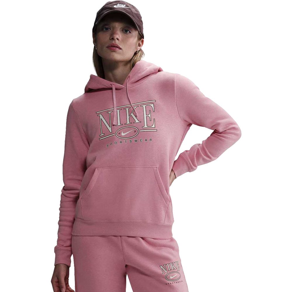 Nike Club Fleece Sweatshirt Damen elemental pink