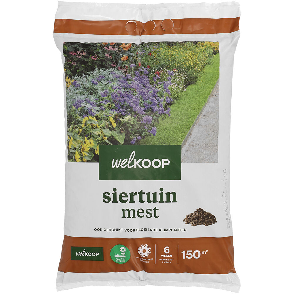 Welkoop - Siertuinmest - 150 m2 - 7.5 Kilogram