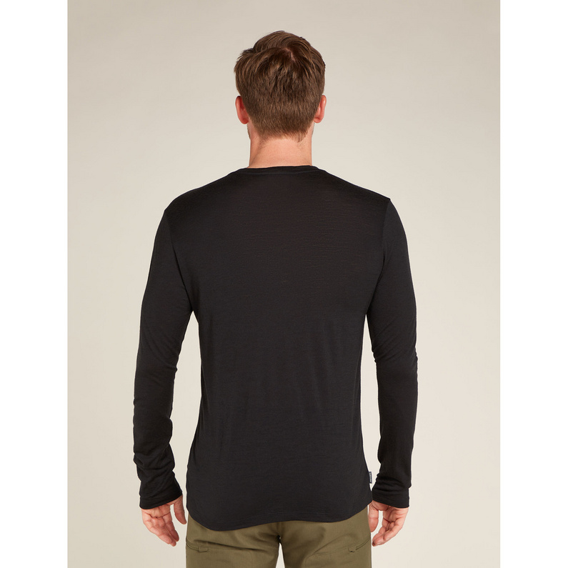 Icebreaker Herren 150 Tech Lite Bear Lift Longsleeve