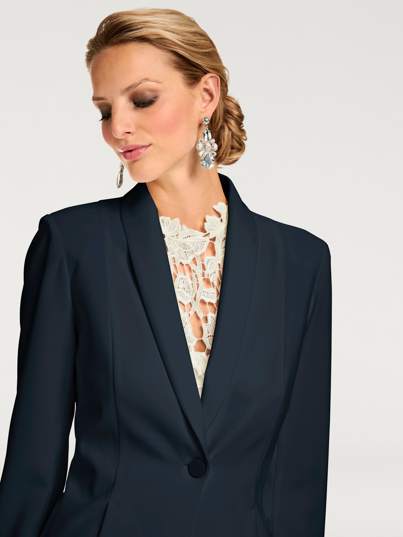 Blazer long style élégant