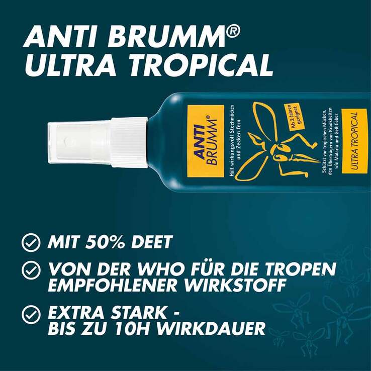 ANTI BRUMM Ultra Tropical Spray, 75 ml
