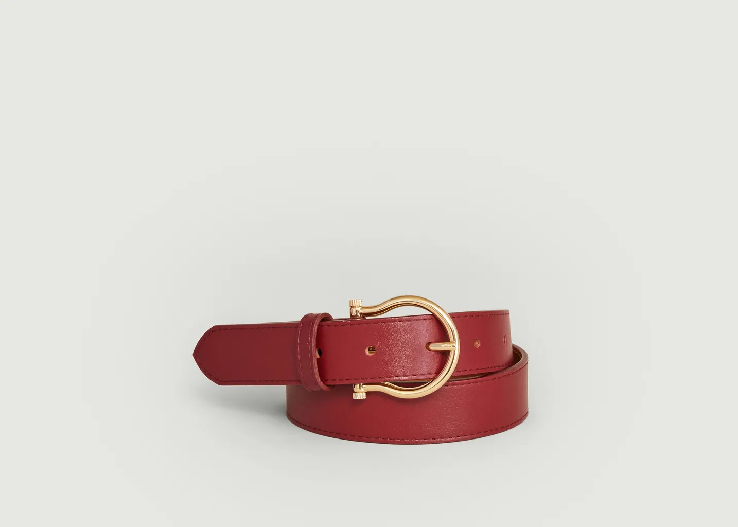 Ceinture en cuir nappa L'Exception Paris
