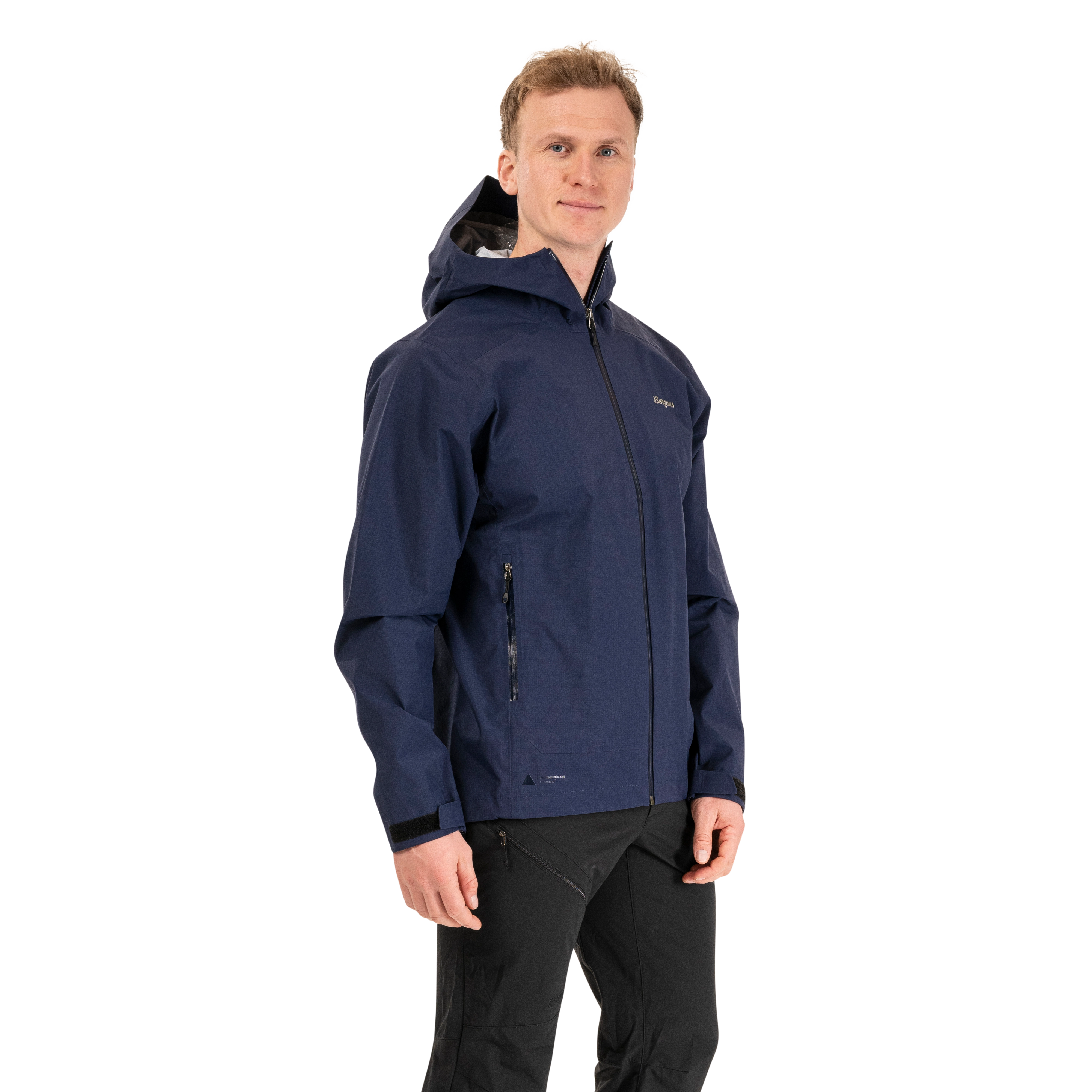 Essentials 3L Shell Jacket Men Navy Blue