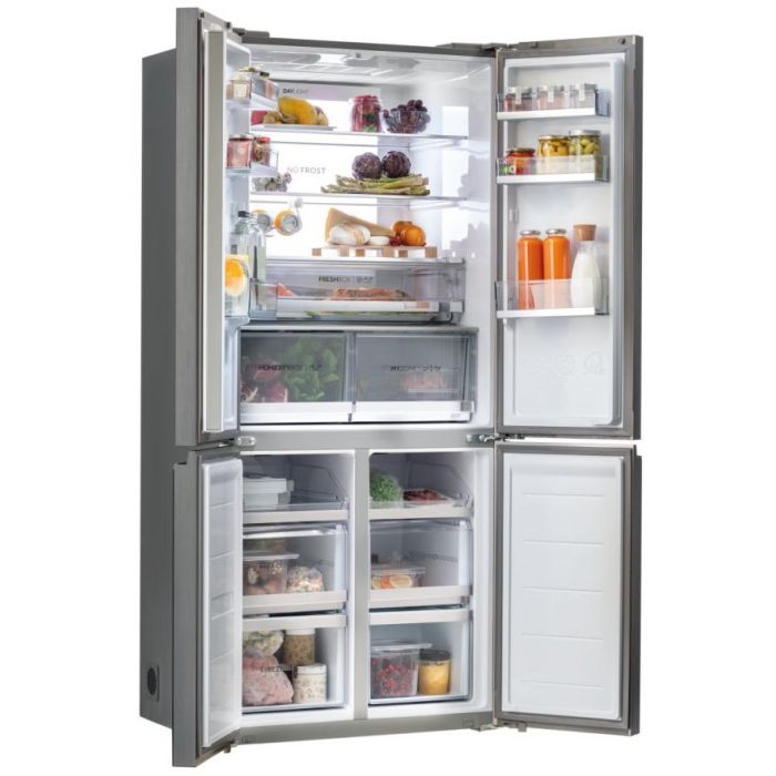 Haier Side-by-Side Cube 83 Serie 7 HTF-508DGS7 Iconic Glass