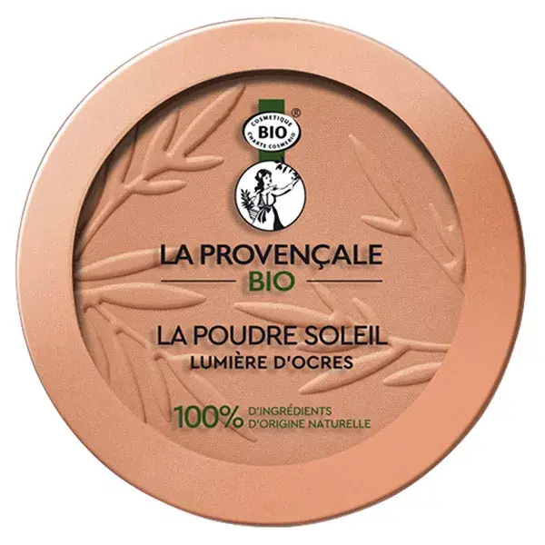 La Provençale Le Teint La Poudre Soleil Lumière d'Ocres N°01 Soleil de Roussillon Bio 8g
