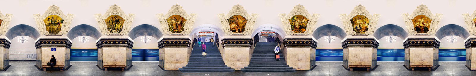 Moscow, Kievskaya, Line 3 by Larry Yust - Limited Edition. Edition of: 150. Signed.