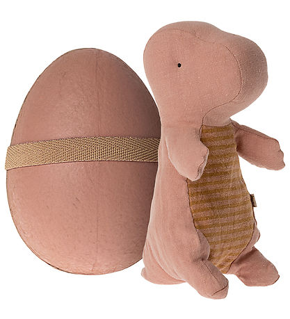 Maileg Bamse - Gantosaurus i ?g - Lille - Old Rose