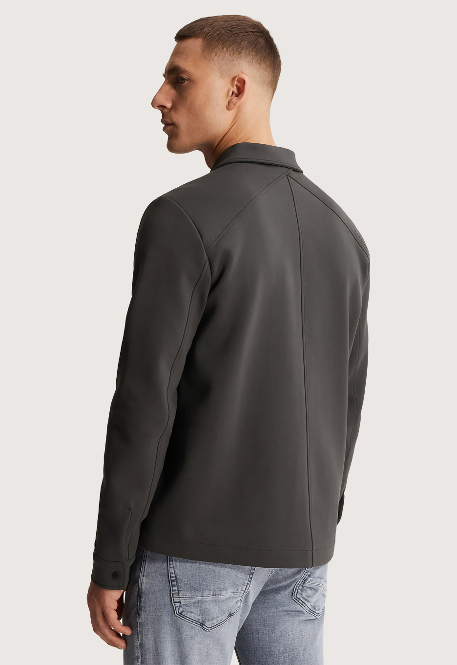 Cast Iron Interlock Zip Jacket
