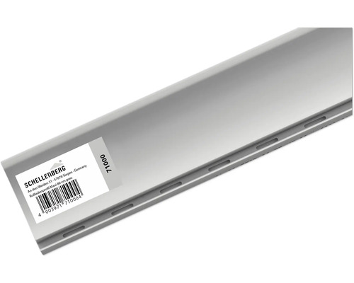 Schellenberg rolluikprofiel voor Maxi systeem H 52 x B 800 mm grijs