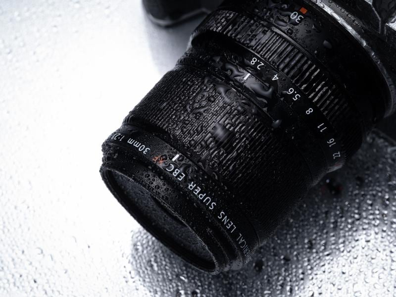 Fujifilm Festbrennweite FUJINON XF 30mm F/2.8 R LM WR Macro Kompakte Festbrennweite für Nahaufnahmen mit Abbildungsmassstab 1:1