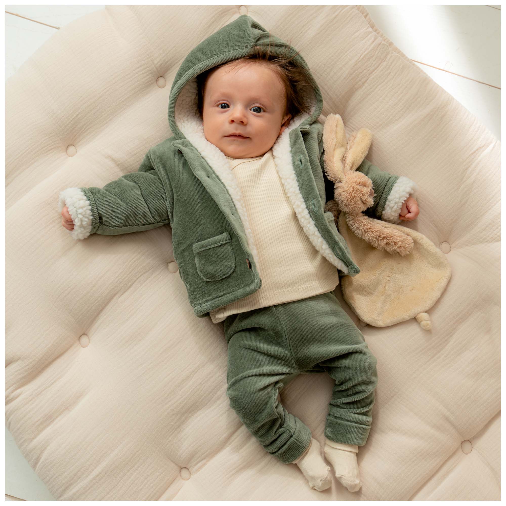 Prénatal newborn sokken 3 paar   groen