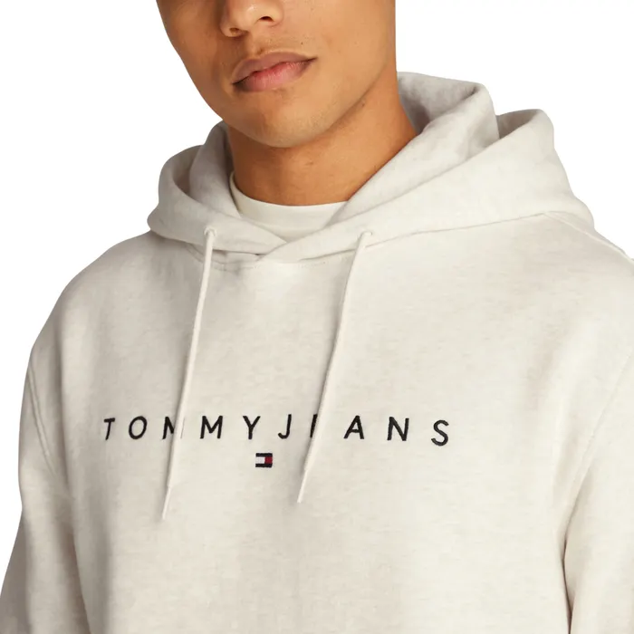 Tommy Hilfiger Regular Linear Logo Hoodie Heren