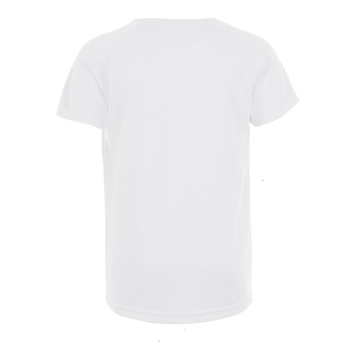Camiseta esportiva com mangas raglan