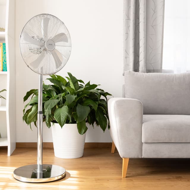 SENCOR Gulvventilator Hvid 40 cm dia. Justerbar højde