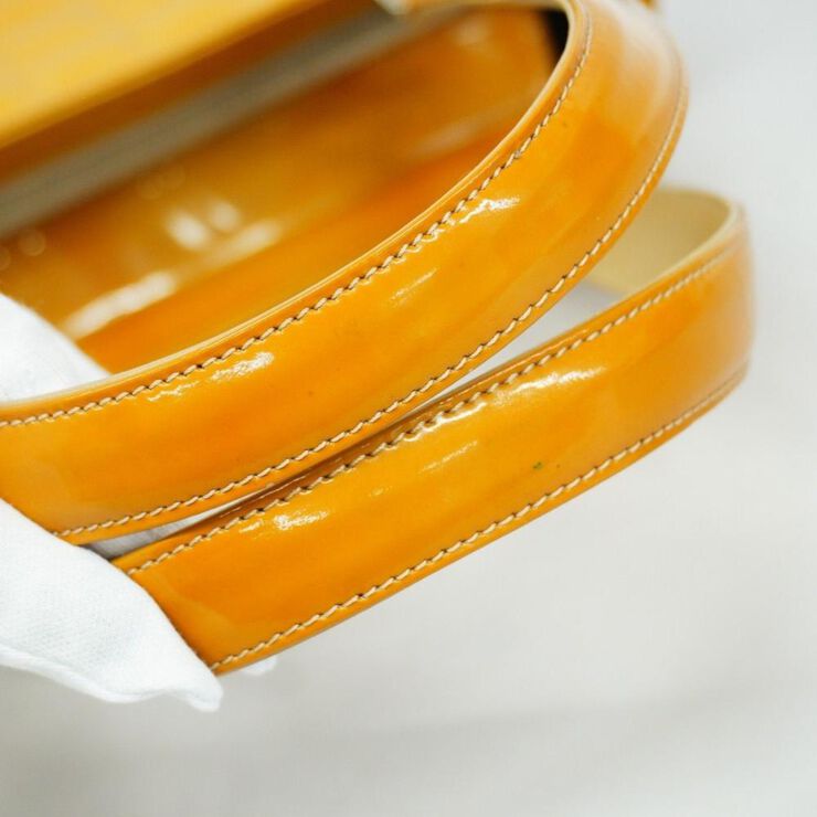 Chanel Vintage Chanel Handbag Yellow
