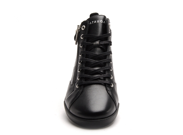 Pataugas boots bottine plates femme palme v f4h noir