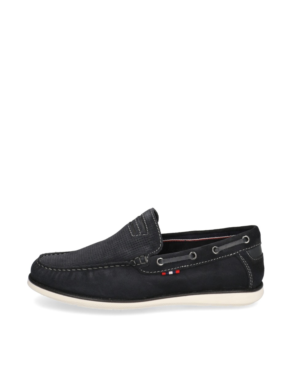 Veloursleder Slipper sportiv
