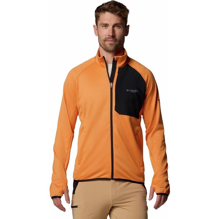 Columbia M Triple Canyon Grid Fleece FZ II Koi/Black
