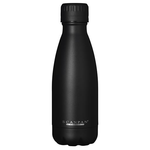 SCANPAN To Go Termoflaske, Sort, 350 ml