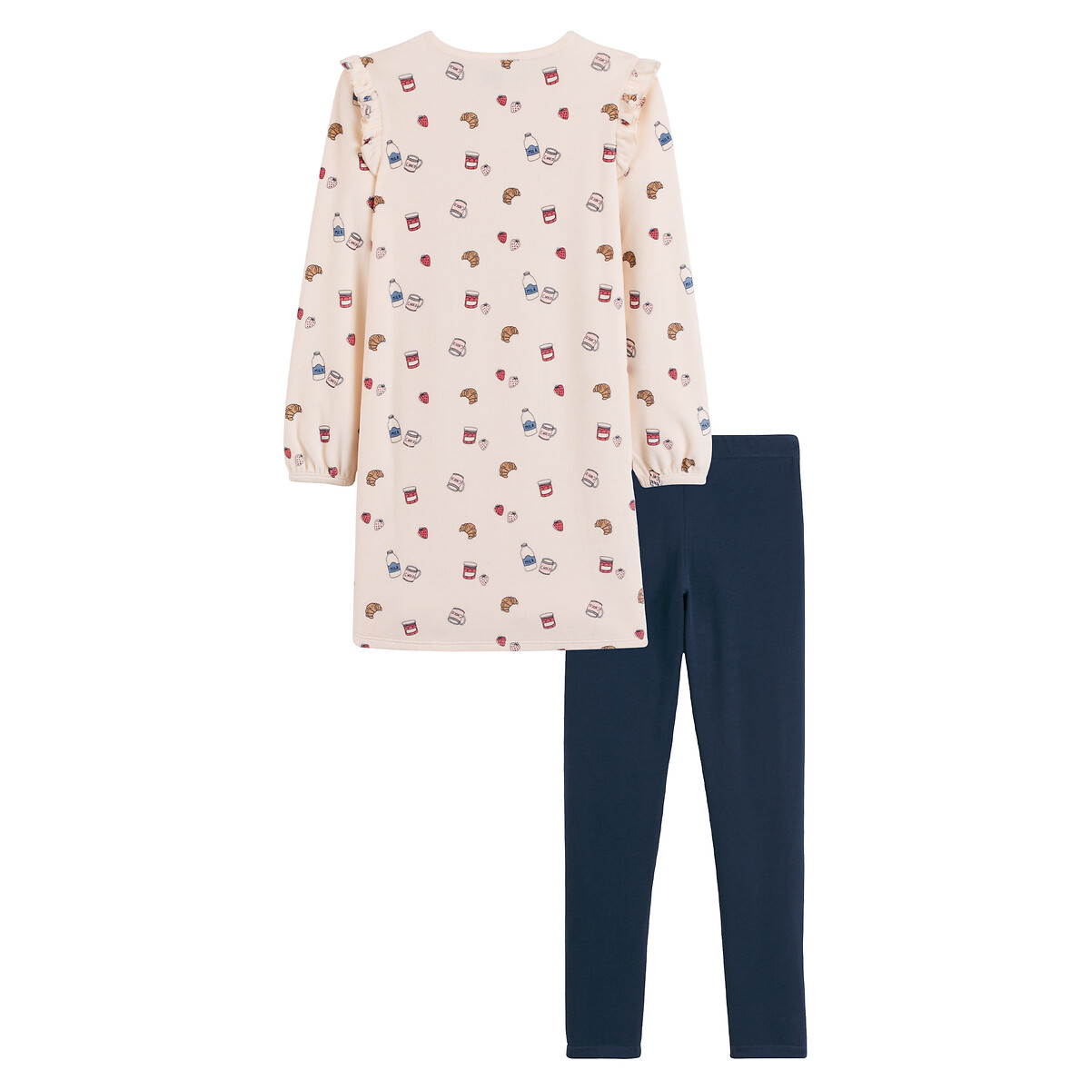 COLEÇÕES LA REDOUTE<br>Pijama, camisola com leggings