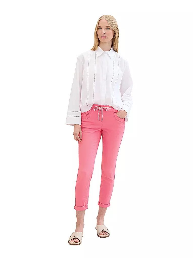 TOM TAILOR Jeans Tapered Relaxed Fit pink