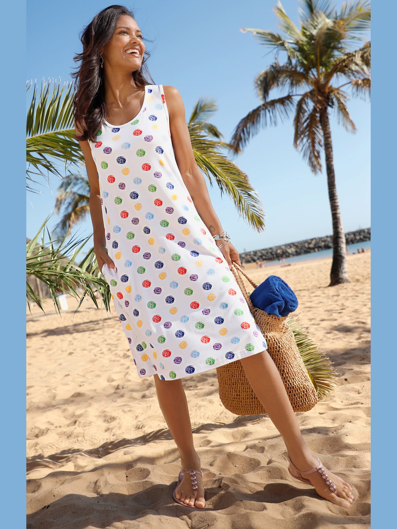 Robe d'été jersey fin