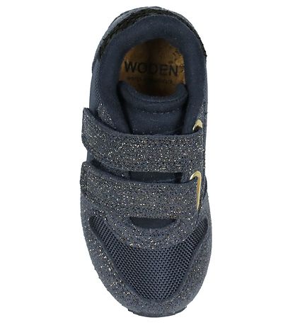 Woden Schuhe - Sandra Pearl - Navy m. Glitzer