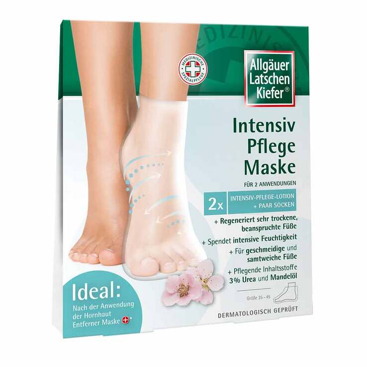 Allgäuer Latschenkiefer Intensiv Pflege Maske für Füße, 1 P