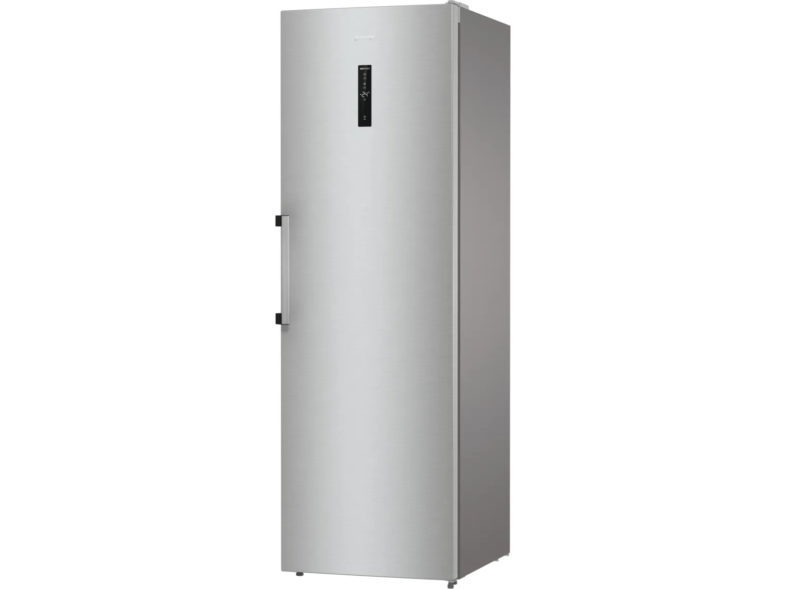 Gorenje Advanced FN619EAXL6 - Fryser - stående - bredde: 59.5 cm - dybde: 66.3 cm - højde: 185 cm - 280 liter - Klasse E - rustfrit stål/metallisk grå