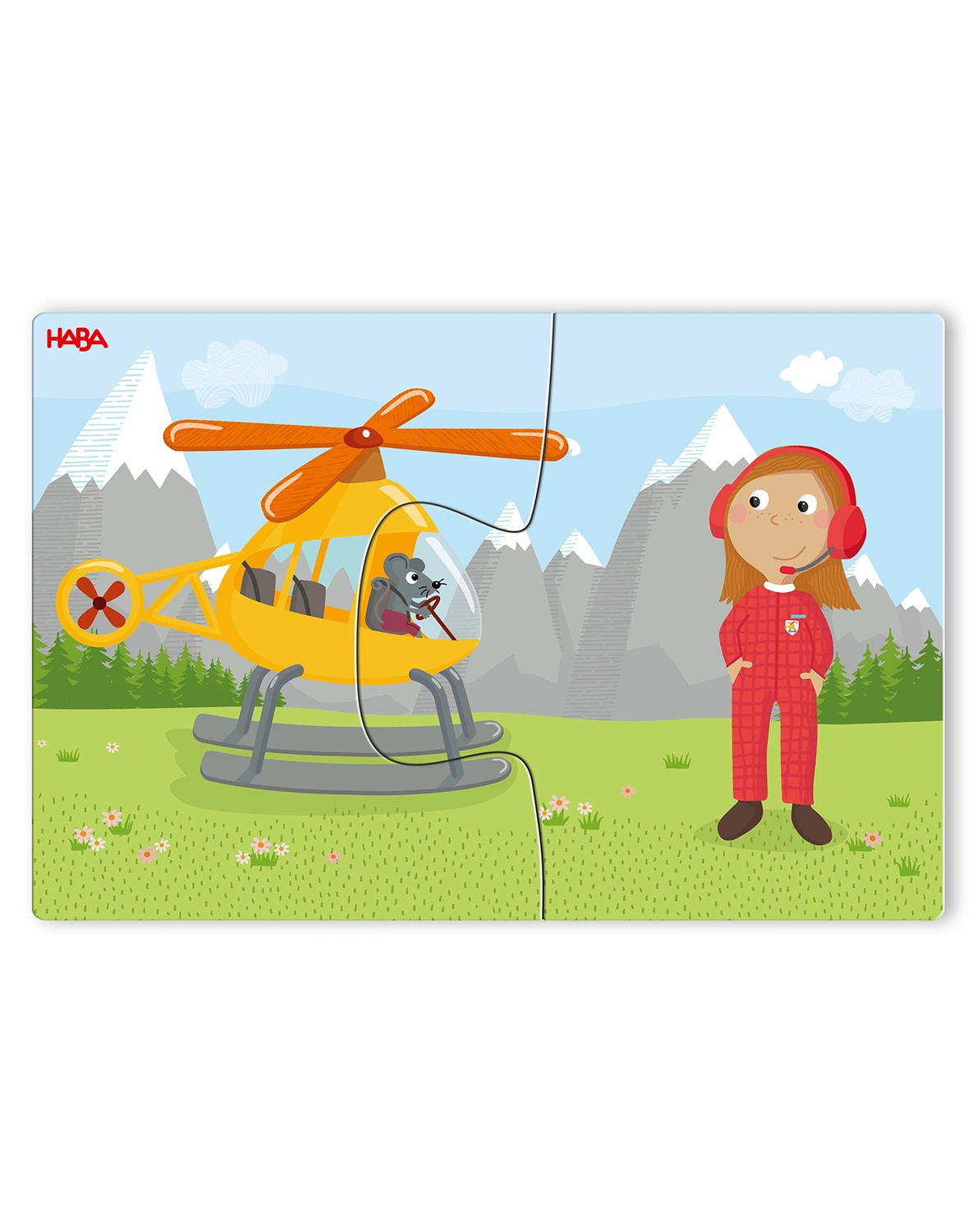 Puzzle EINSATZFAHRZEUGE 10x2-teilig