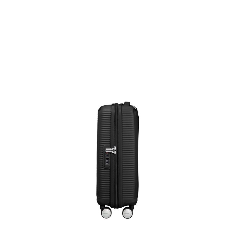 Valise cabine rigide Soundbox Extensible 55 cm Noir