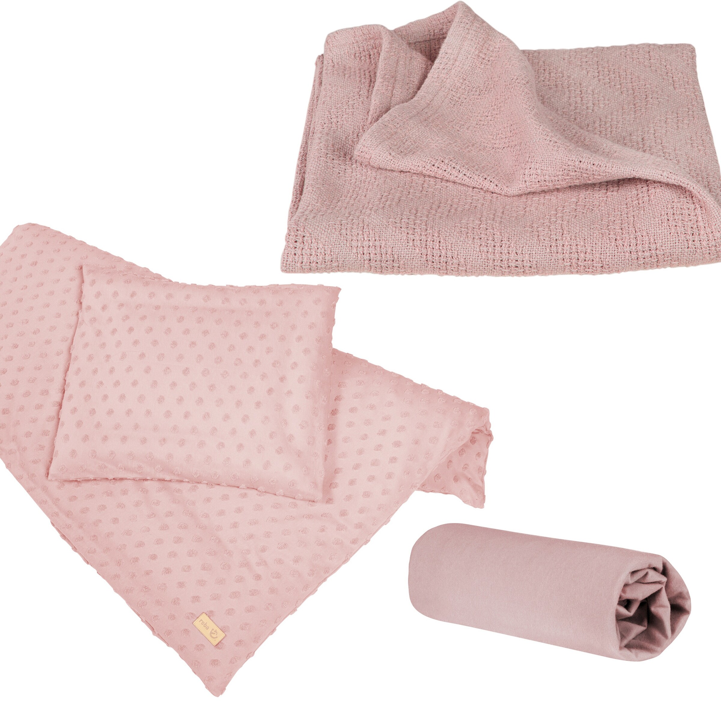 roba Geschenkset BIO-Jersey Schlafen klein Lil Planet rosa