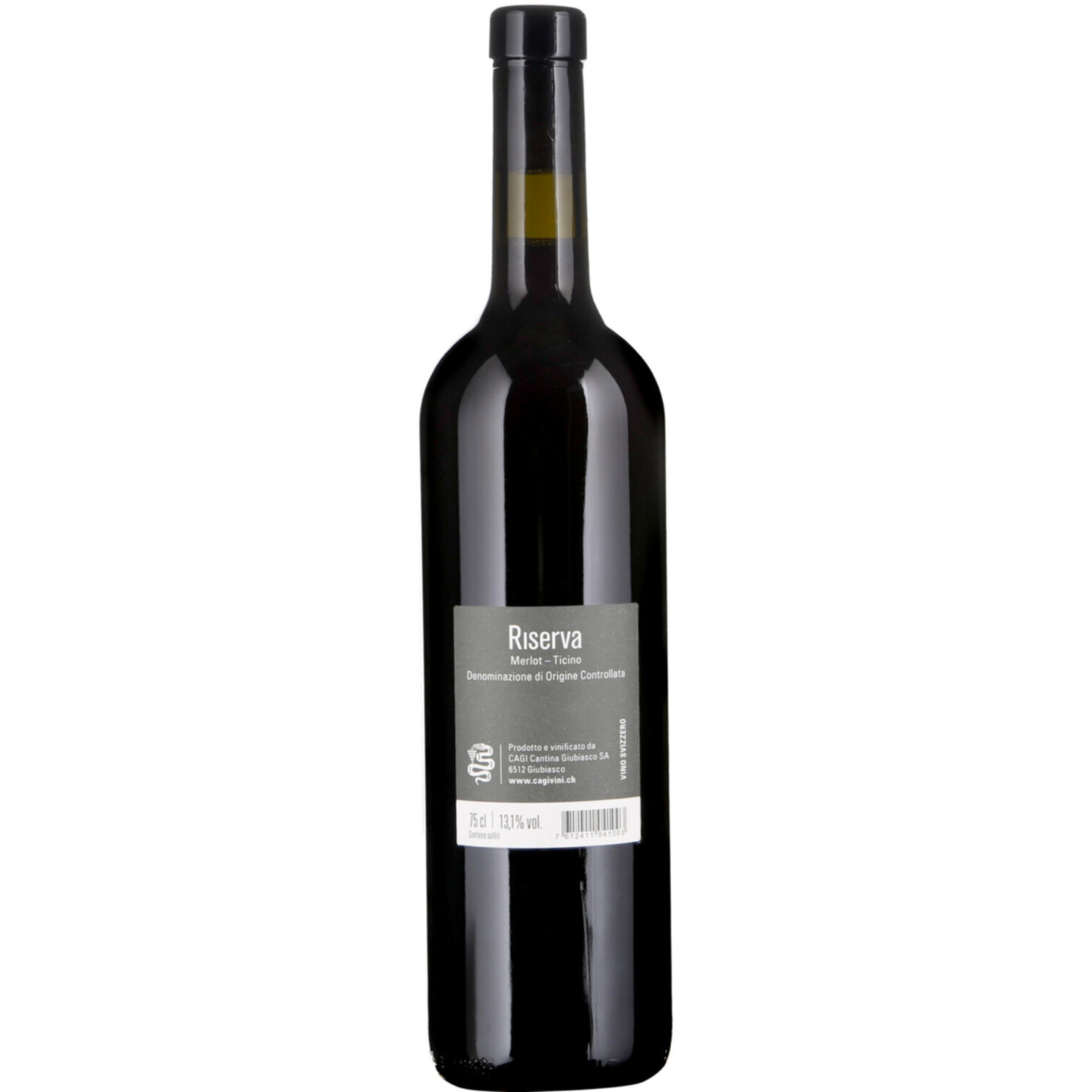 Merlot Ticino DOC Riserva Cantina Ciubiasco -75cl