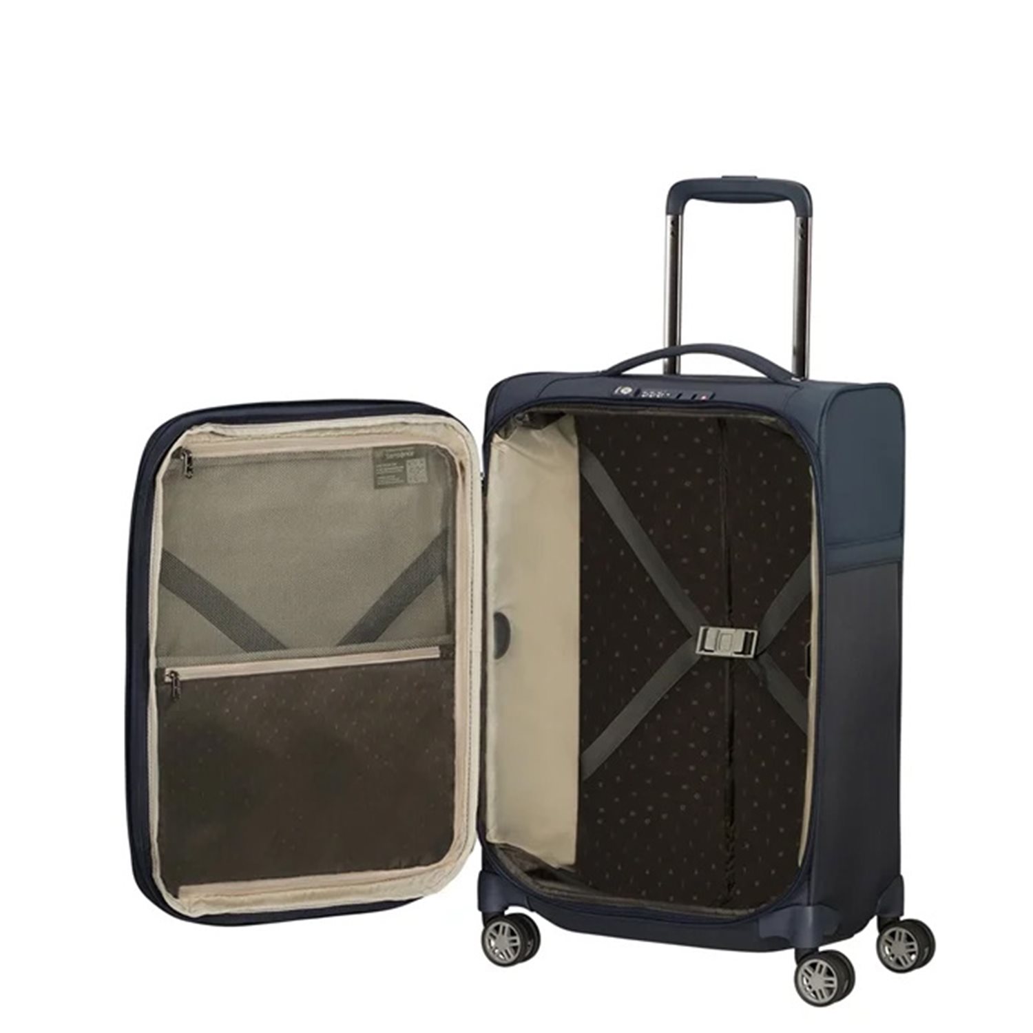 Samsonite Airea Spinner 55 Exp Lenght 35 cm dark blue