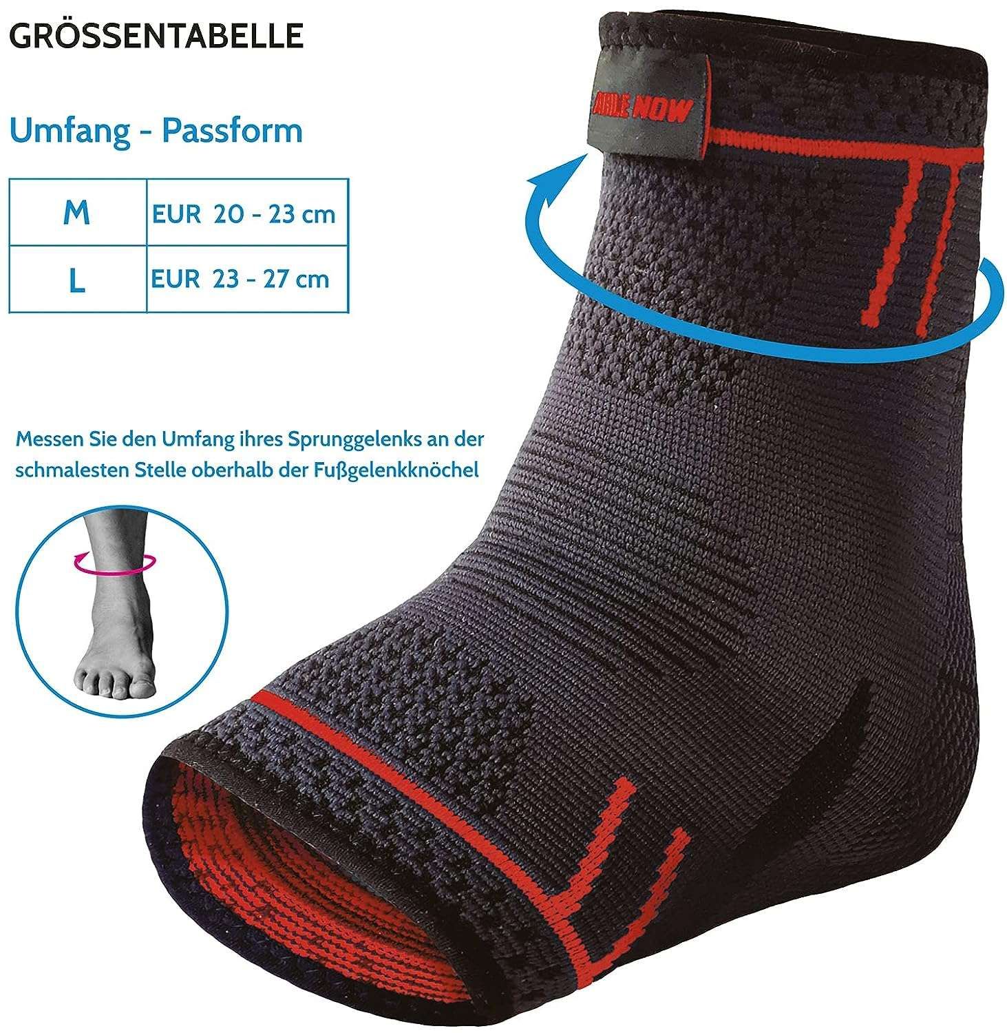 AGILE NOW Sprunggelenkbandage