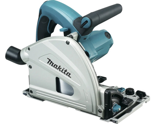 Makita SP6000J1 invalzaag inclusief 1,4 m geleiderail en MAKPAC systeemkoffer