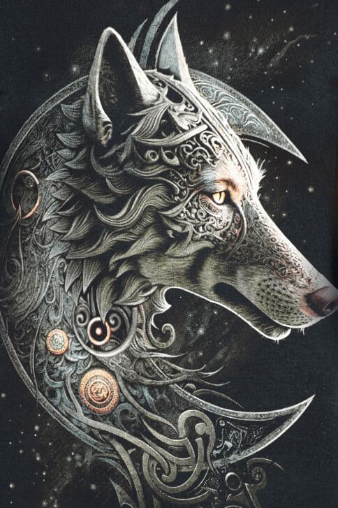 Loup Celtique | Spiral T-Shirt Manches courtes