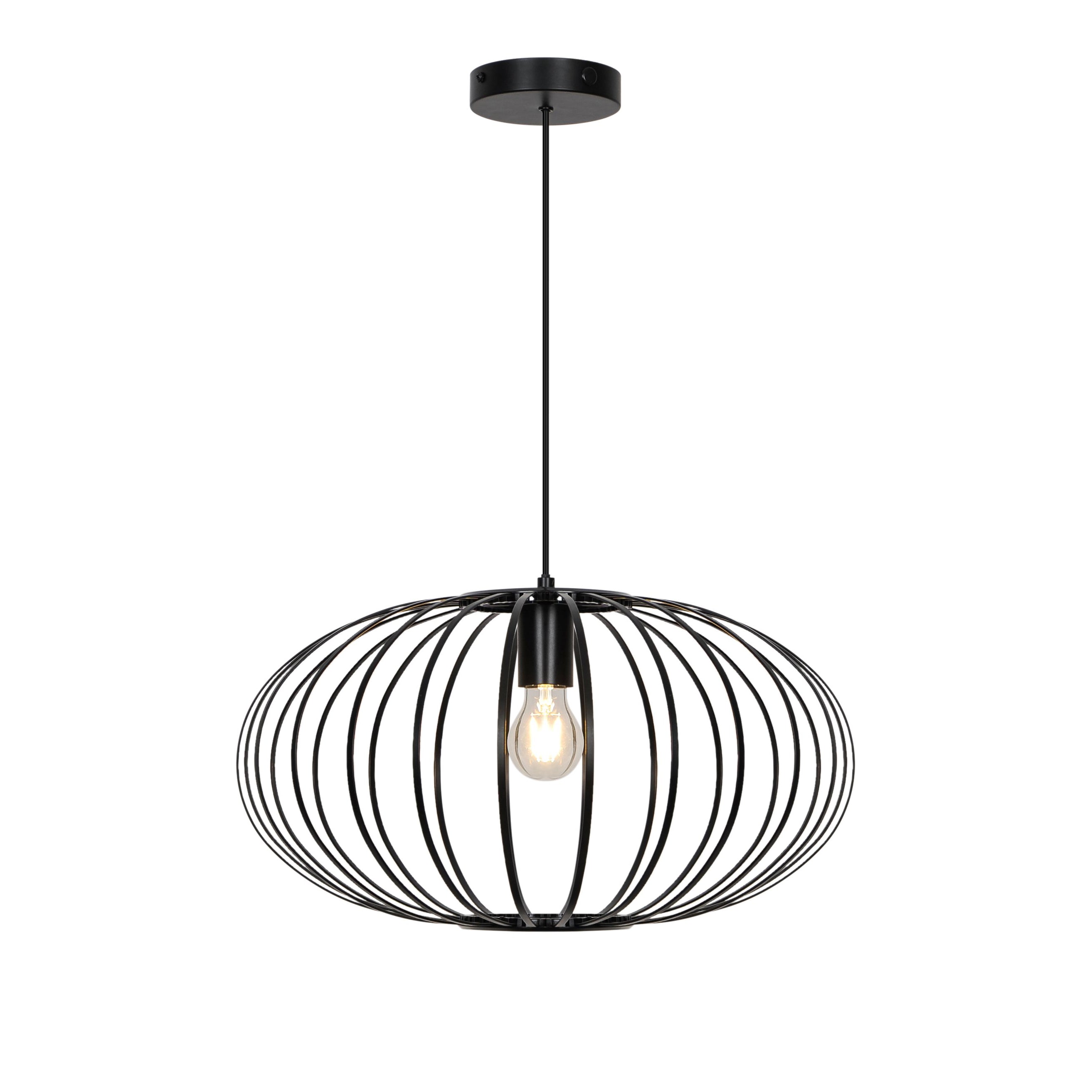 D'Lite Kemmel Hanglamp - Mat Zwart