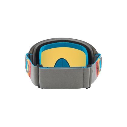 Masque cross Oakley O FRAME 2.0 TLD GREY STRIPES FIRE IRIDIUM 2024 - Gris