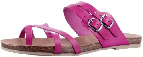 Cosmos roze 6106801-50 - maat 45 slipper roze - maat 45 Calandschoen