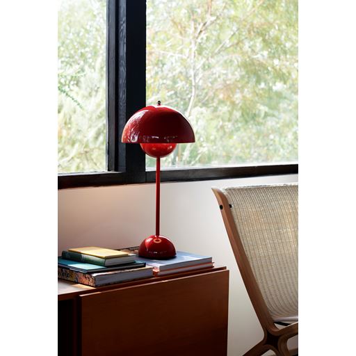 &Tradition Flowerpot VP3 Bordlampe, Vermillion Red