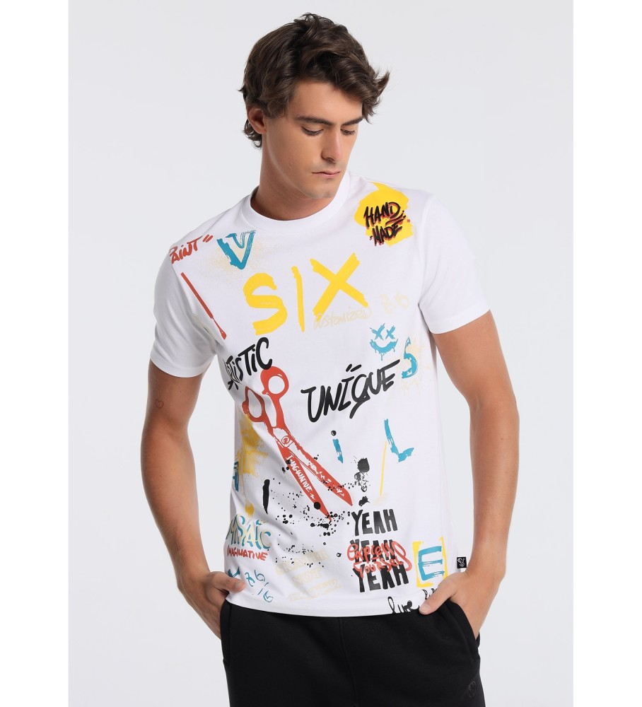 Camiseta Six Valves 132586 Branca