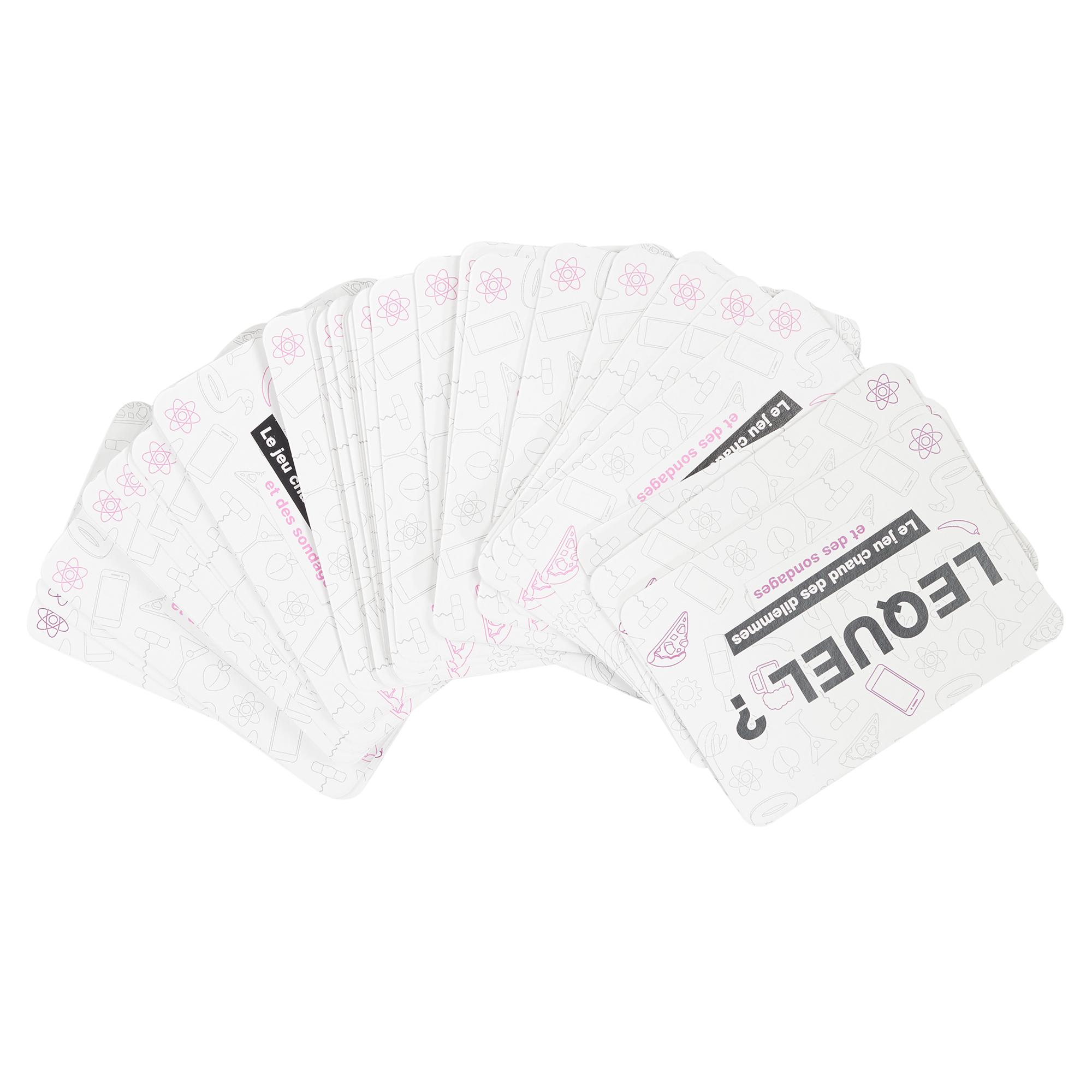 JEU DU DILEMME X50 CARTES