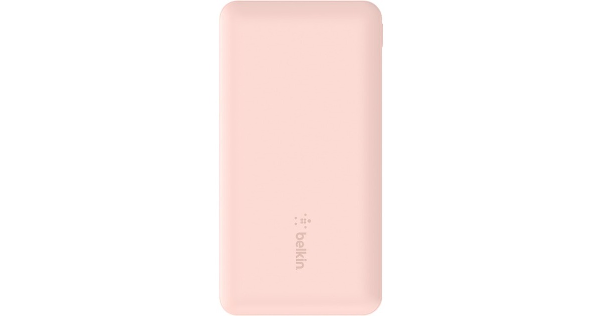 BelkinBoostCharge 3-poorts 10.000 mAh - 15 W powerbank  (Roségoud)