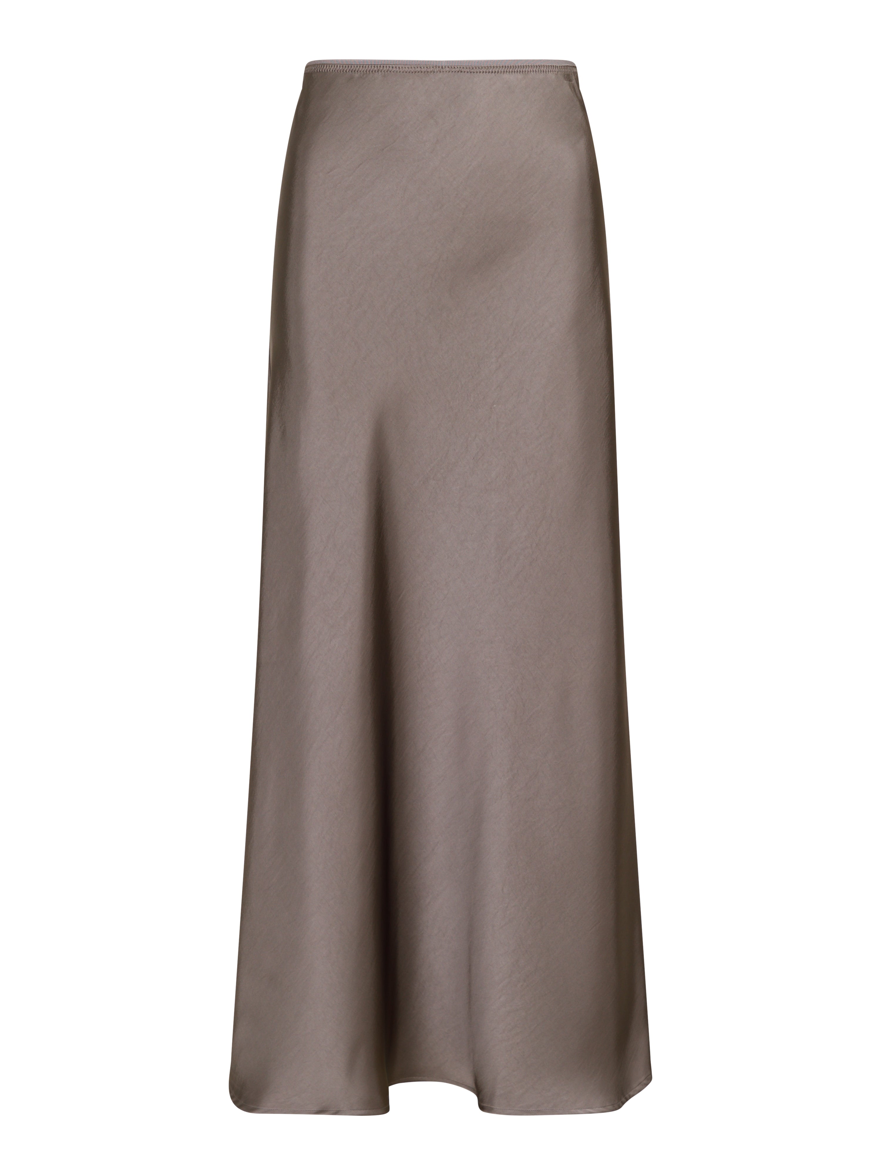 Neo Noir  Vicky Heavy Sateen nederdel - Champagne