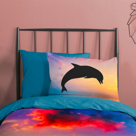 Dekbedovertrek Dolphin